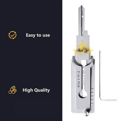 🔥 LAST DAY 49% OFF 🔑 2IN1 Stainless Steel Master Key Decoder