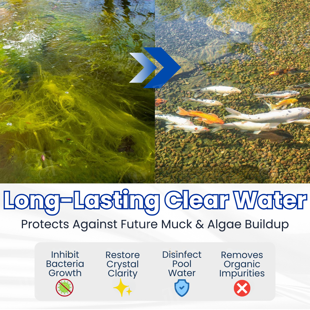 🌟 Official Store |⏱️ Crystal Clear in 24 Hours! | Vigoro® Aqua-Guardian Pro Formula