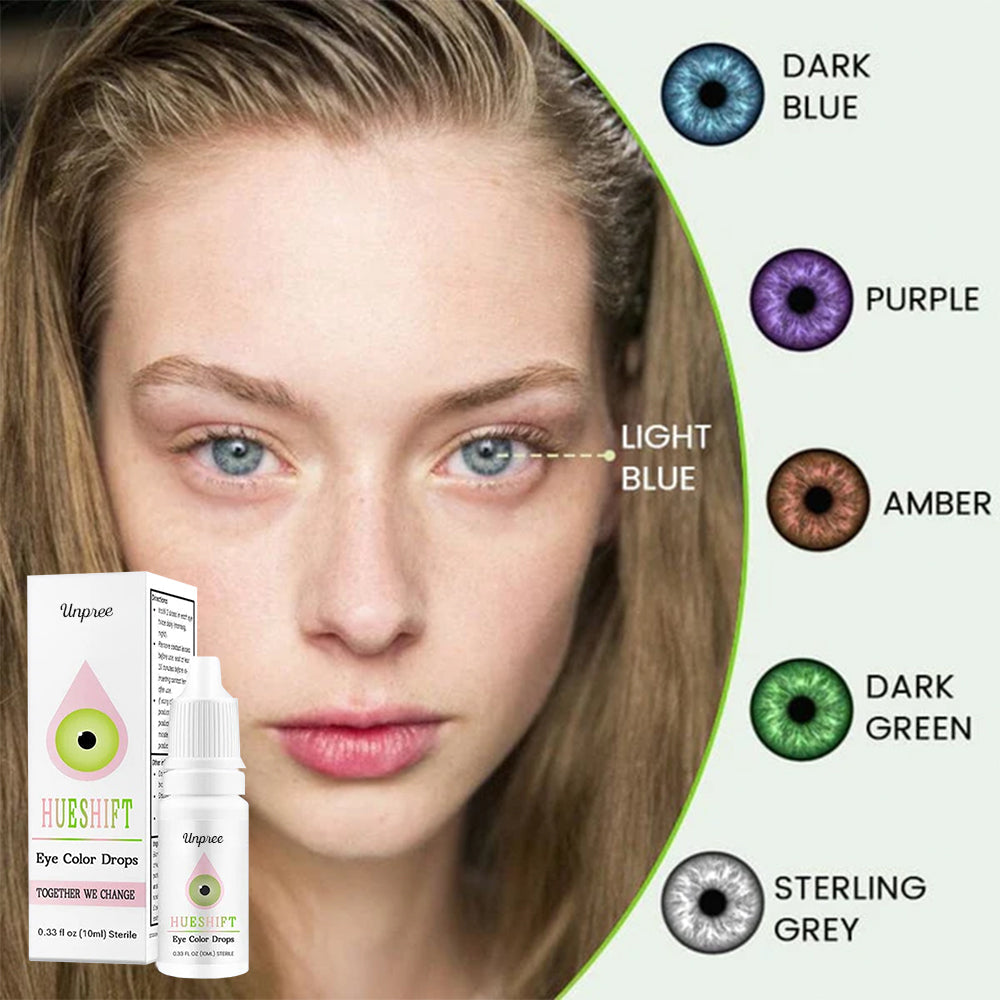 💥 70% Limited Discounts 🎉  HueShift Eye Color Drops