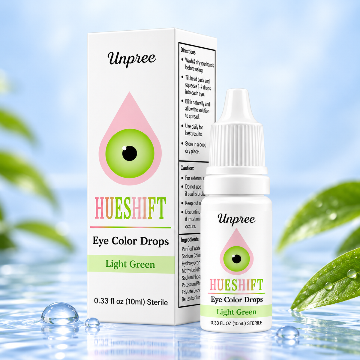 💥 70% Limited Discounts 🎉  HueShift Eye Color Drops