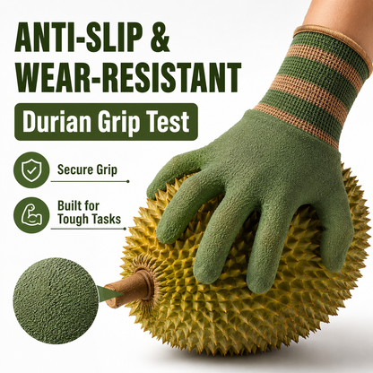 Vigoro™ Heavy-Duty Waterproof Gardening & Work Gloves with Anti-Slip Rubber Grip