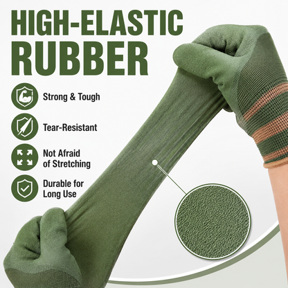 Vigoro™ Heavy-Duty Waterproof Gardening & Work Gloves with Anti-Slip Rubber Grip