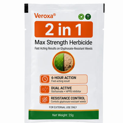 🔥Veroxa® Advanced 2-in-1 Pro+ Herbicide | Upgraded Formula for 6-Hour Rapid Kill, Root Eradication & Destroys Glyphosate-Resistant Weeds (Copy)